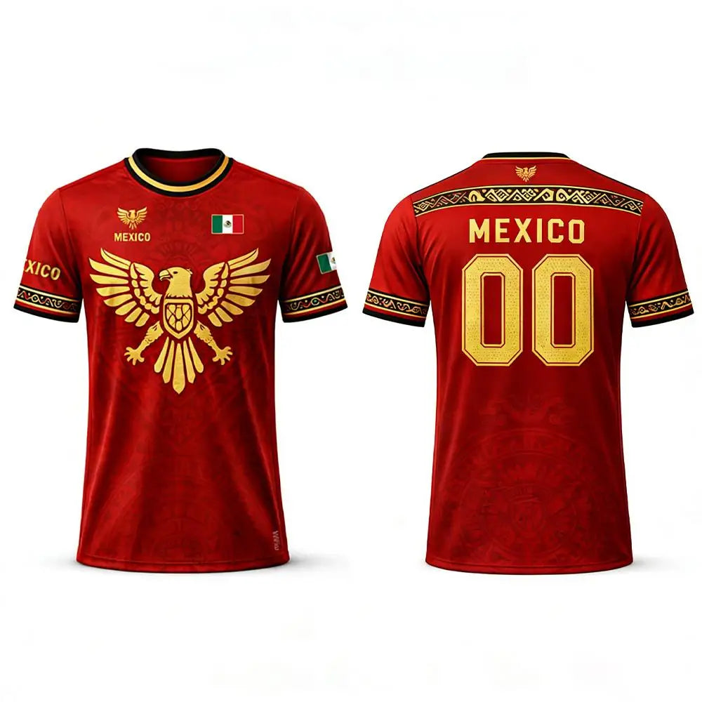 Mexico Soccer Fan Jersey – Country-Color Fan Tee