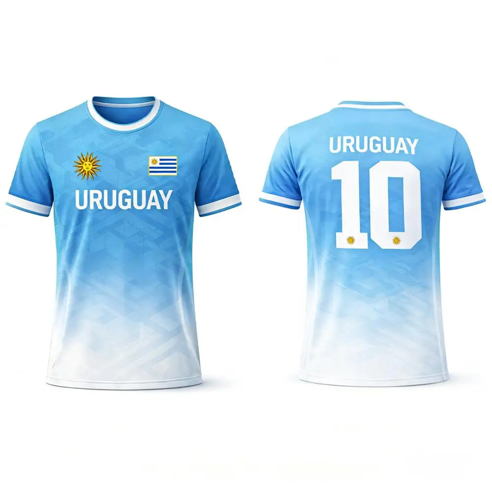 Uruguay Soccer Fan Jersey – La Celeste Pride Fan Tee