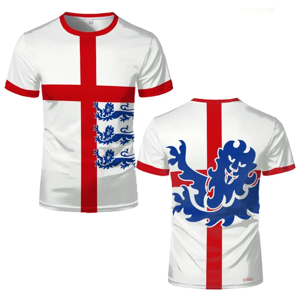 England Soccer Fan Jersey – Three Lions Pride Fan Tee