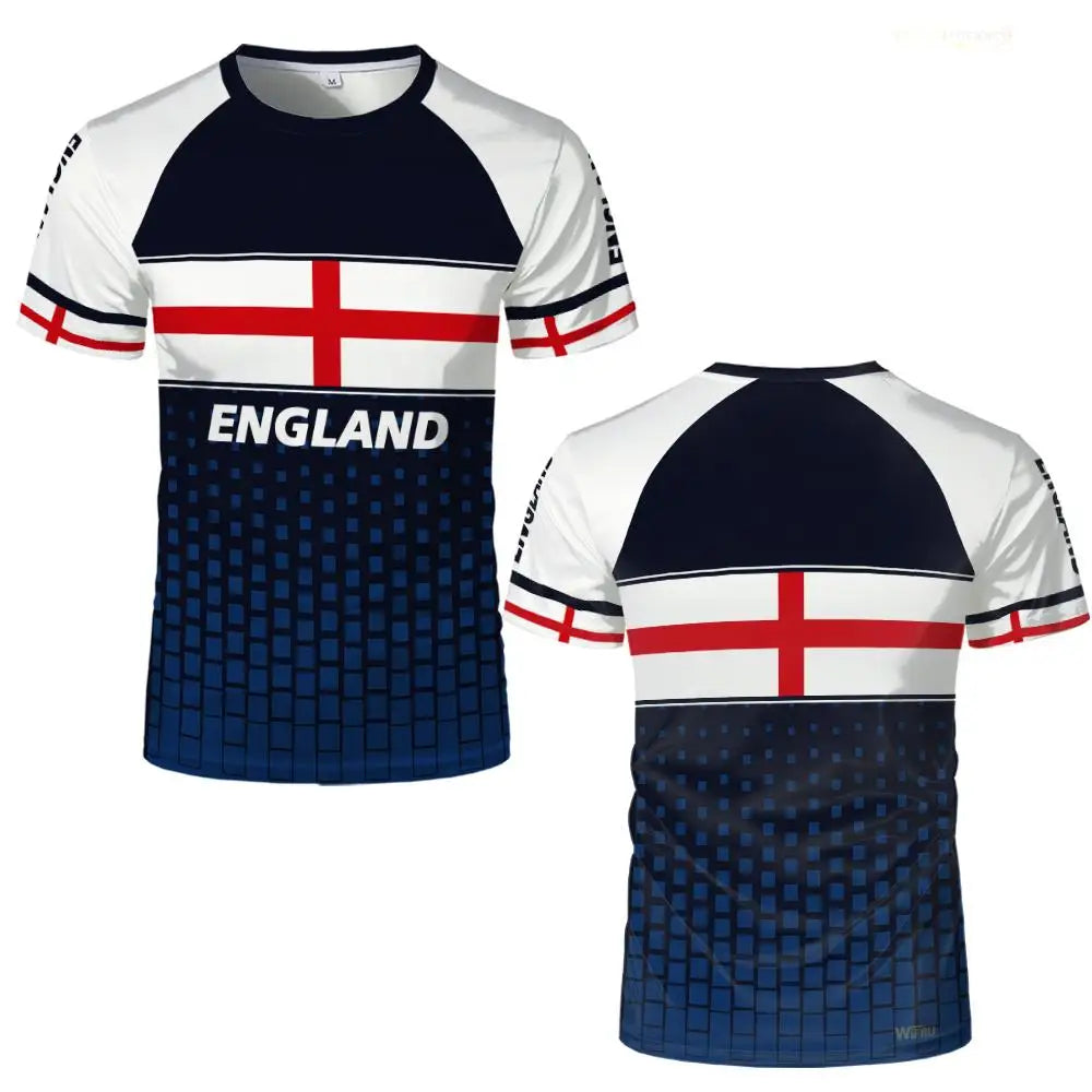 England Soccer Fan Jersey – Three Lions Pride Fan Tee