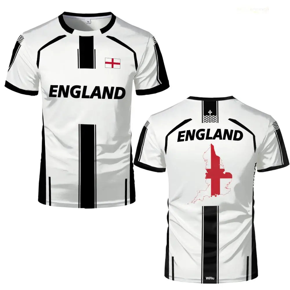 England Soccer Fan Jersey – Three Lions Pride Fan Tee