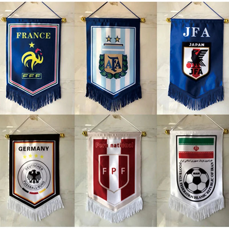 USA Soccer Fan Mini Pennant – Car Window Flag