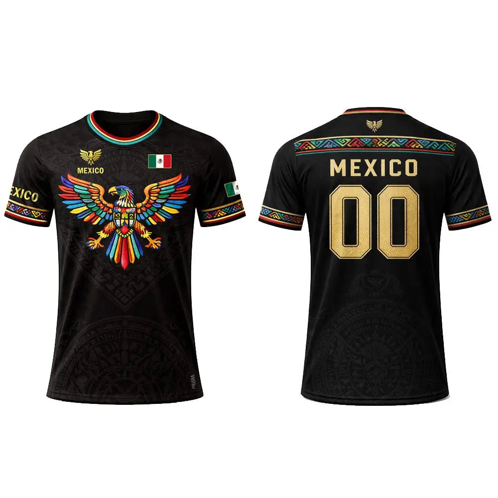 Mexico Soccer Fan Jersey – Country-Color Fan Tee