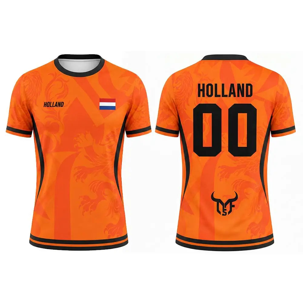 Netherlands Soccer Fan Jersey – Oranje Pride Fan Tee