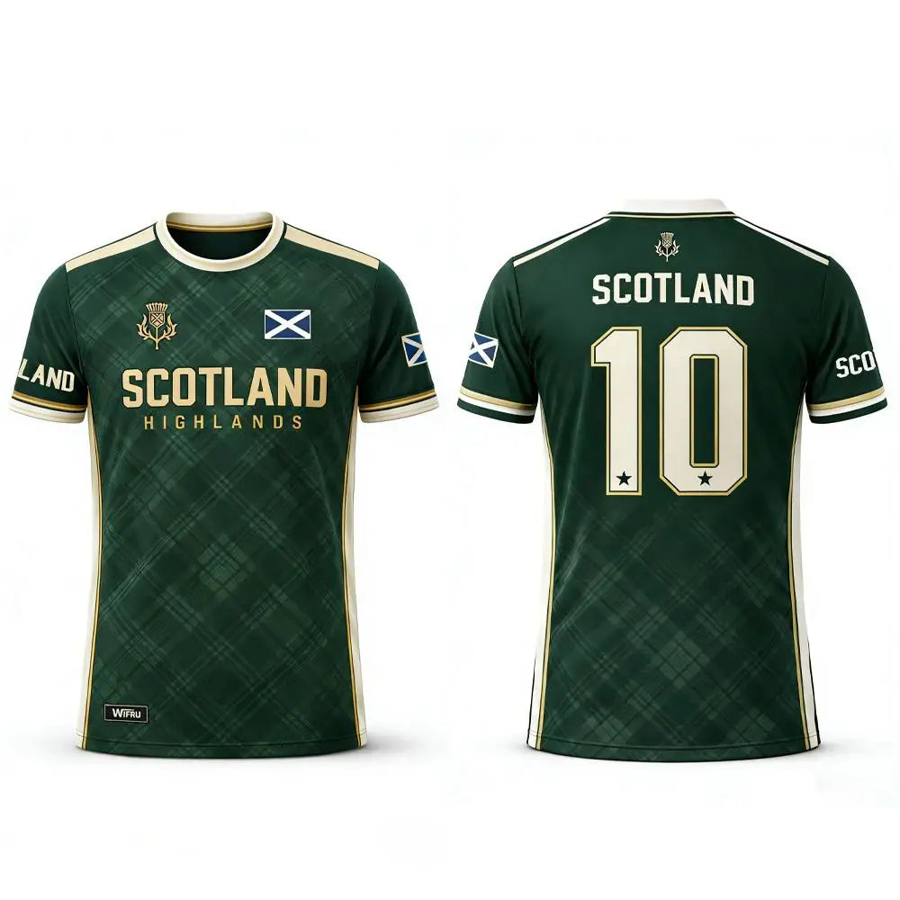 Scotland Soccer Fan Jersey – Saltire Pride Fan Tee
