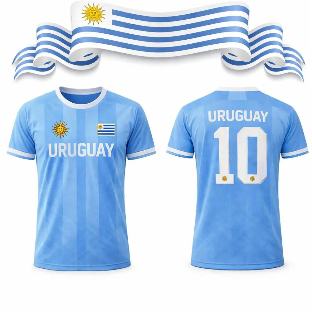 Uruguay Soccer Fan Jersey – La Celeste Pride Fan Tee