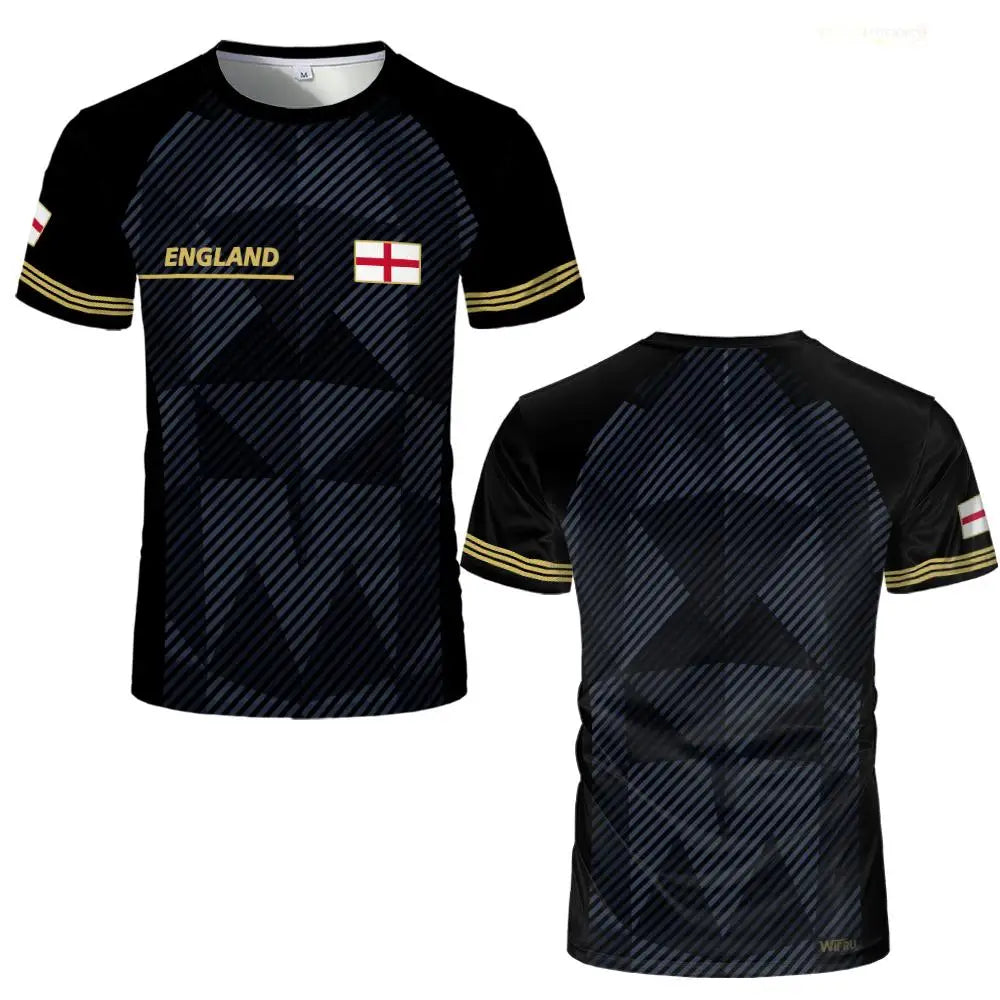 England Soccer Fan Jersey – Three Lions Pride Fan Tee