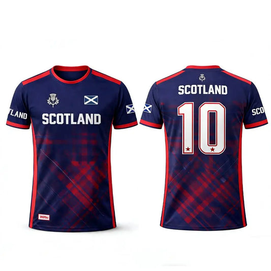 Scotland Soccer Fan Jersey – Saltire Pride Fan Tee