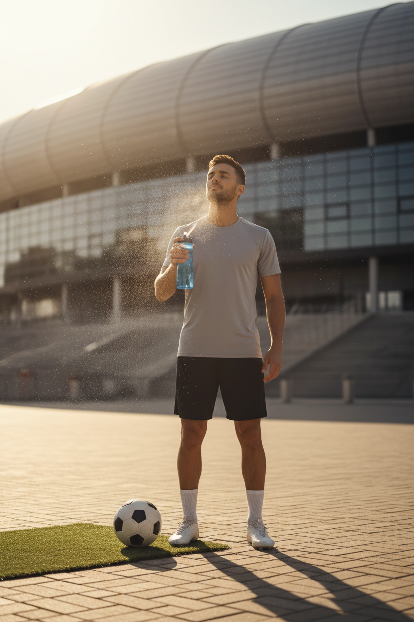 Match-Day Cooling Mist Water Bottle – Stay Hydrated, Stay Loud